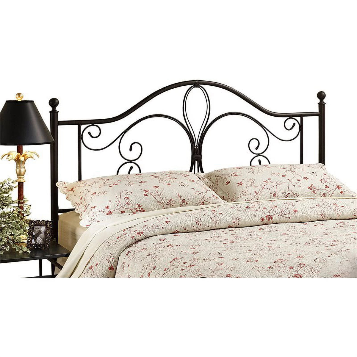 Antique Brown Full Queen Metal Headboard P306