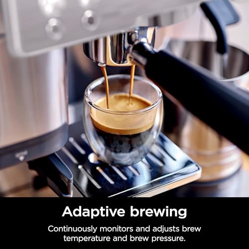 Espresso Machine and Drip Coffee Maker with Coffee Grinder and Milk Frother B405