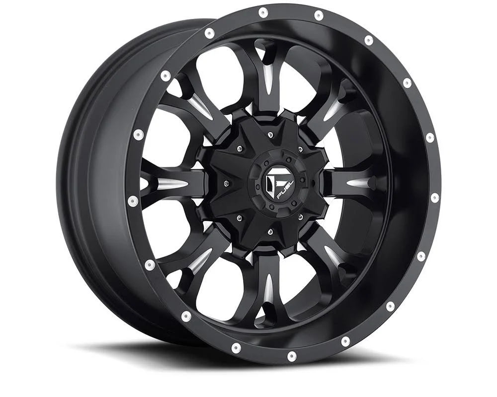 Matte Black Milled 17x9 5x127 5x139.7 -12mm Wheel W118
