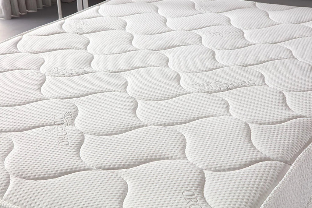 Organic Cotton 10 Spring & Foam Hybrid Mattress A3331