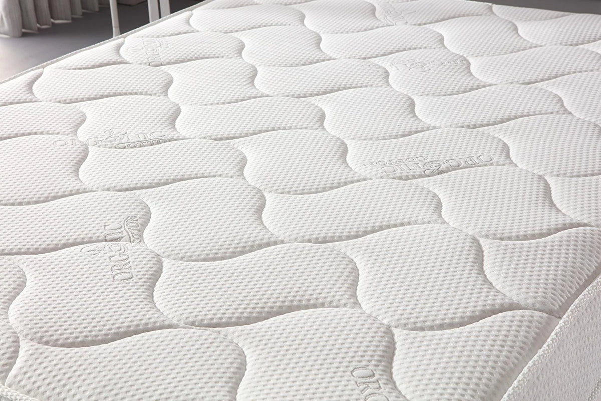 Organic Cotton 10 Spring & Foam Hybrid Mattress A3331
