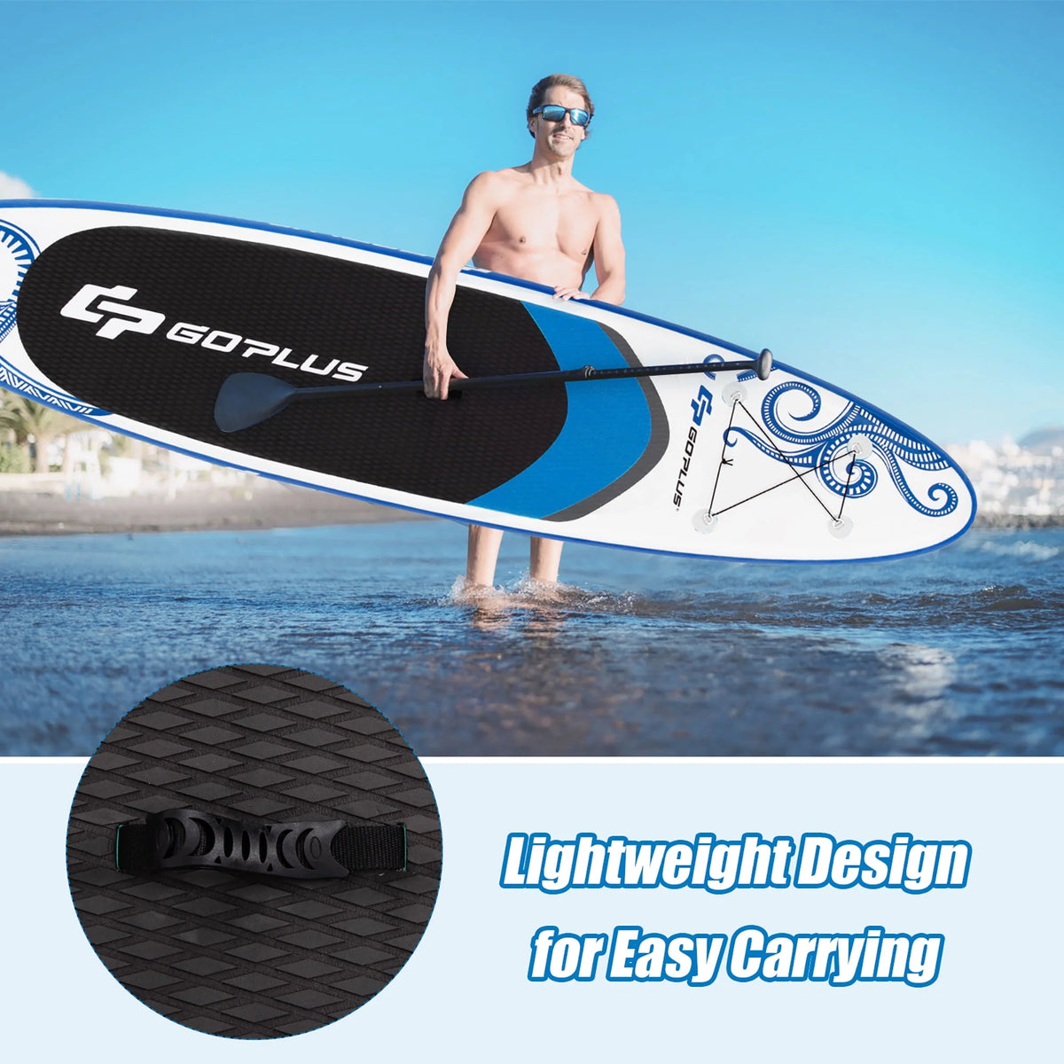 10.5' Inflatable Stand Up Paddle Board T86941