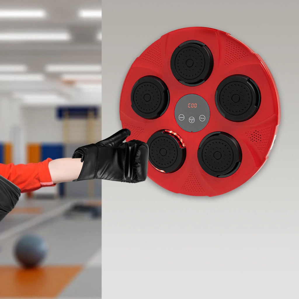 Wall-Mount Boxing Machine with Gloves B32509