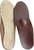 Synthetic Leather Orthotic Shoe Insole with Metatarsal Pad & Heel Cradle I978