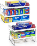 2 Pack Expandable Kitchen Wrap Organizer Rack R748