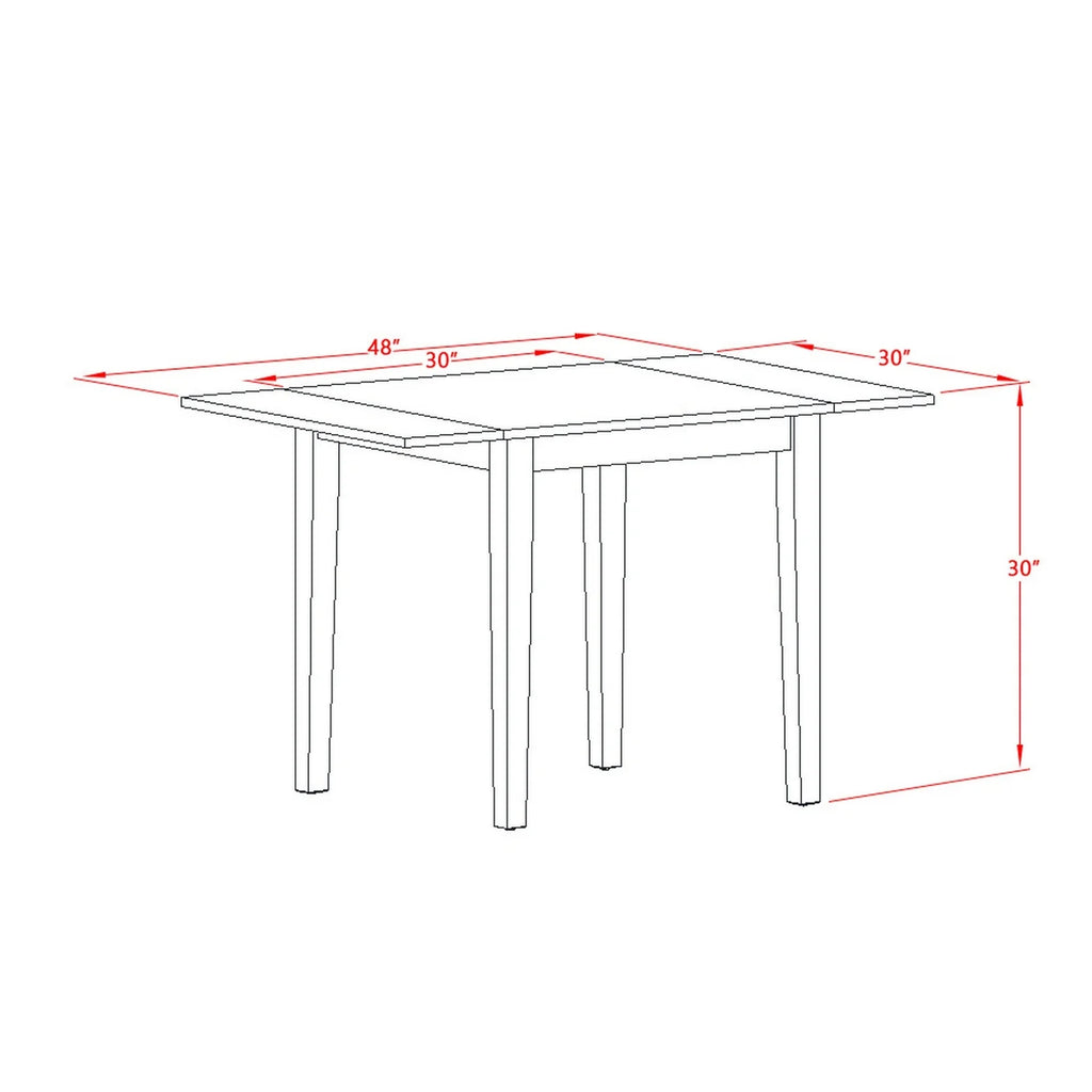 5-piece Wood Dining Table Set H79431