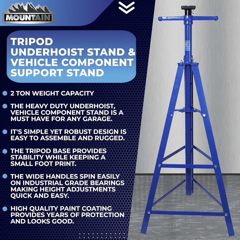2 Ton Tripod Underhoist Stand S62592