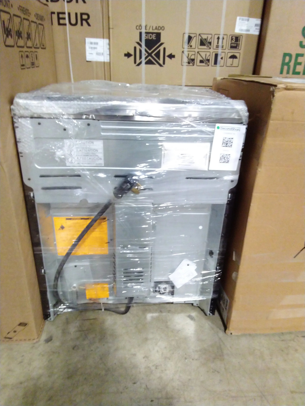 Slide-In Front Control Dual-Fuel Range with Baking Drawer B3264
