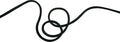 Black 6mm Cord x 60m C6401