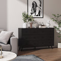Black 8 Drawer Dresser H4197