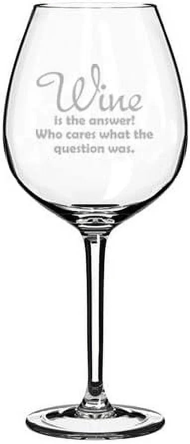 20 Oz Jumbo Wine Glass E34679