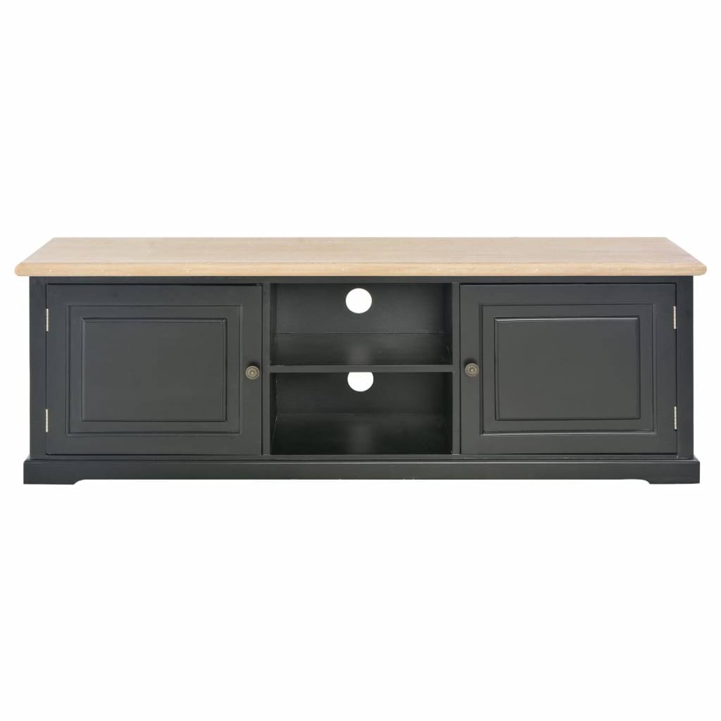 Gray Wood TV Cabinet E2675