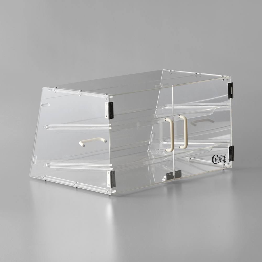 Bakery Display Case with Front and Rear Doors D368