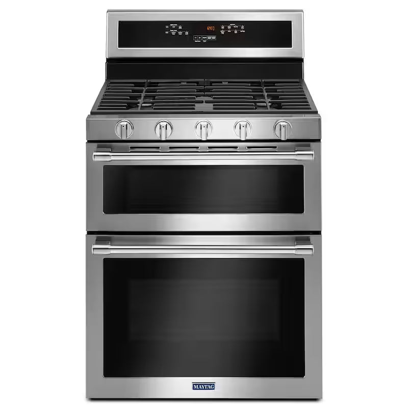 6.0 cu. ft. Double Oven Gas Range with True Convection K8679