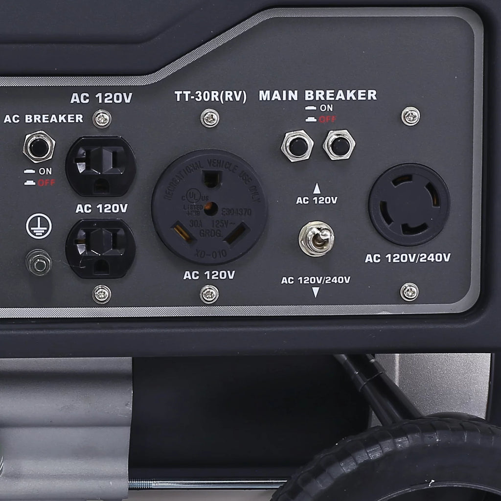5,250 Peak Watt Gas-Powered Portable Generator L748
