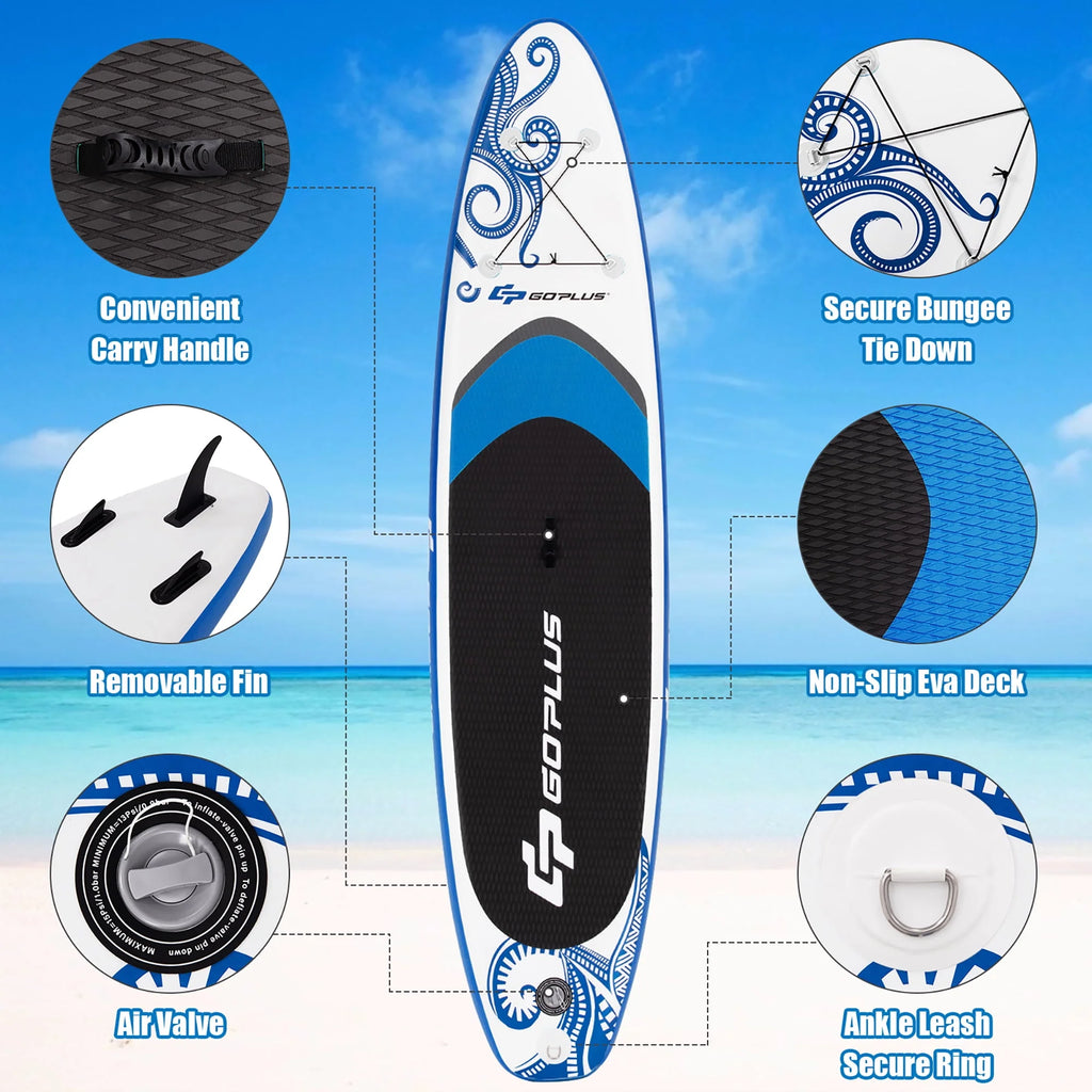 10.5' Inflatable Stand Up Paddle Board T86941