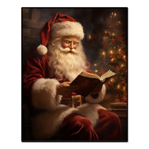 Vintage Christmas Wall Art Print 8x10inches Unframed C316