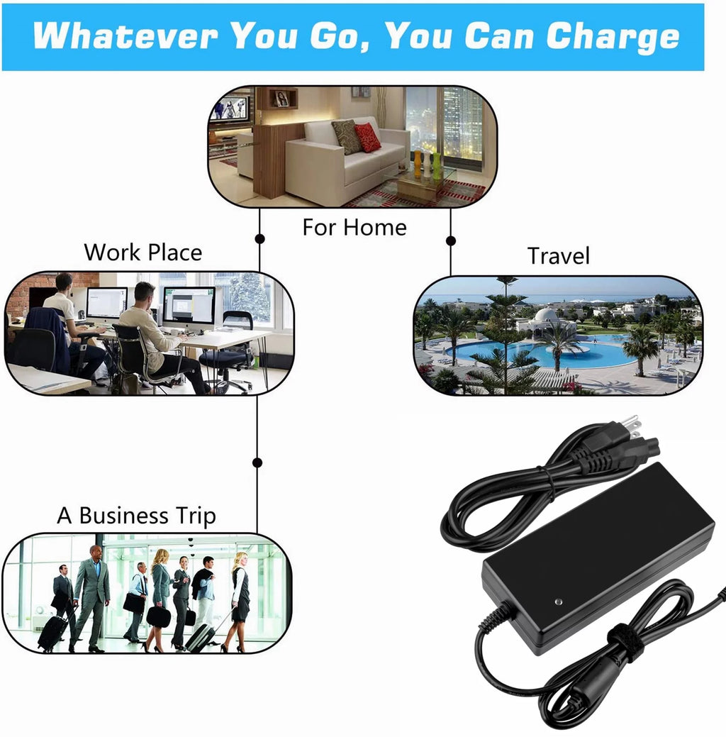 Compatible AC / DC Adapter Replacement Power Supply Cord Cable Charger P14295