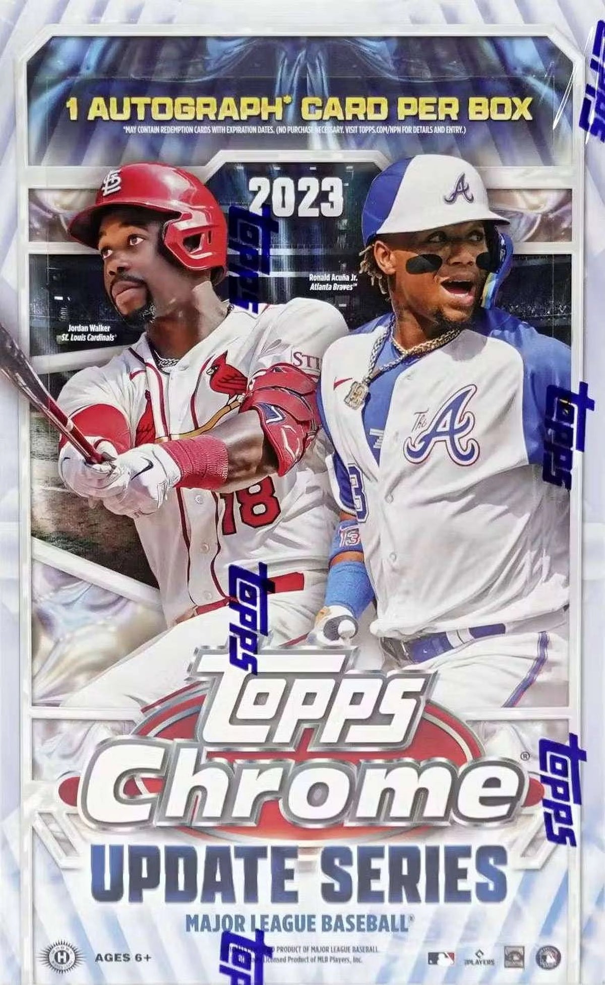 2023 Chrome Update Series Baseball Trading Card Hobby Box I160252
