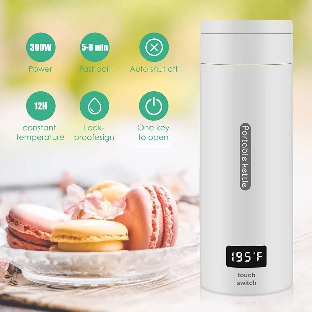 Portable Stainless Electric Kettle 380ml E323