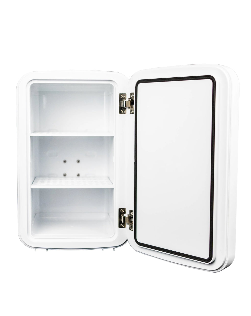 7.4L Mini Fridge with Mirror & Light in White V318