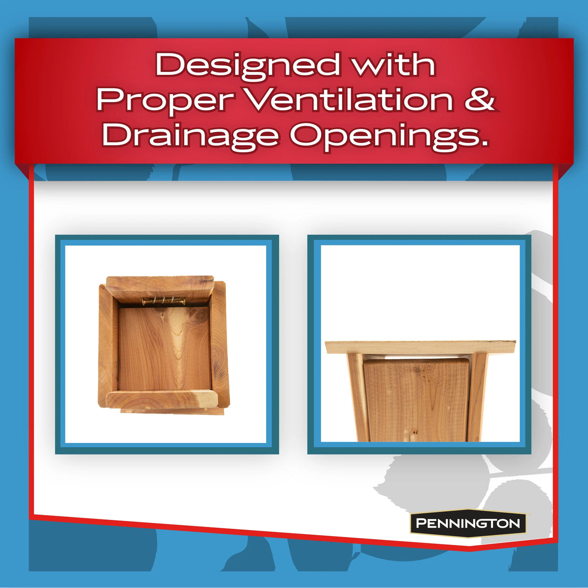 Red Cedar Bluebird Wild Bird House F379091