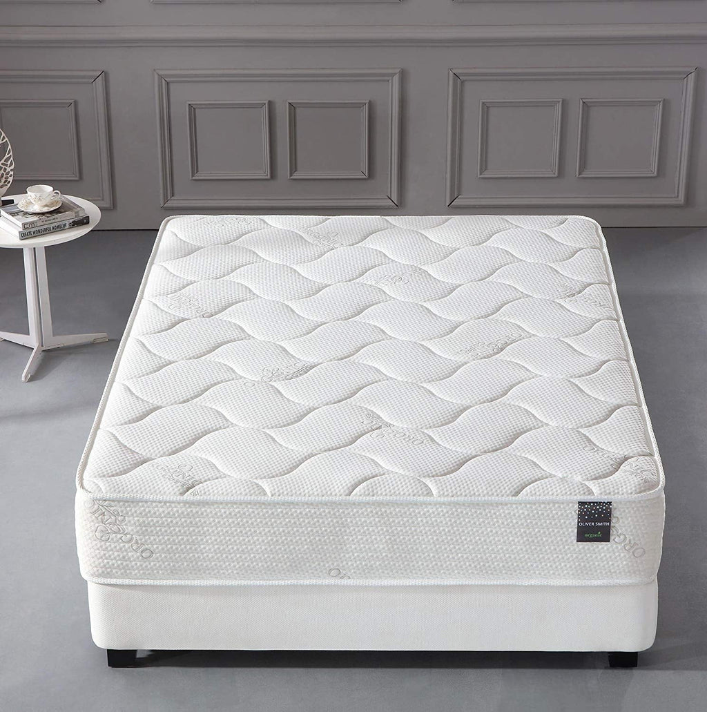 Organic Cotton 10 Spring & Foam Hybrid Mattress A3331