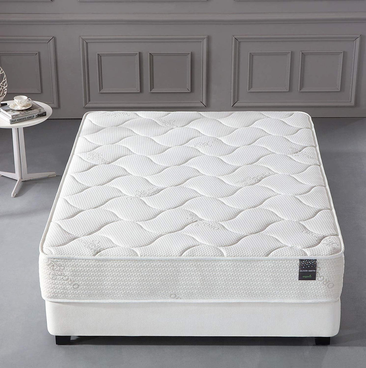 Organic Cotton 10 Spring & Foam Hybrid Mattress A3331
