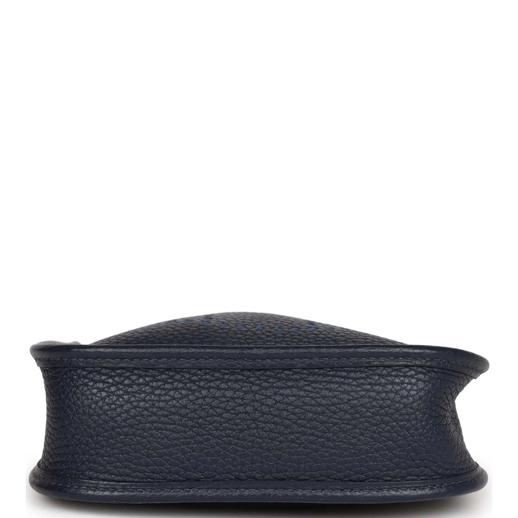 Bleu Nuit Clemence Leather Bag M3089