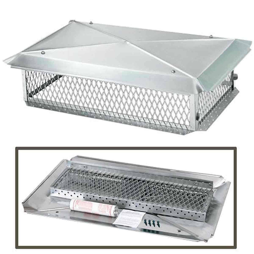 Stainless Steel Multi-Flue Chimney Cap E695