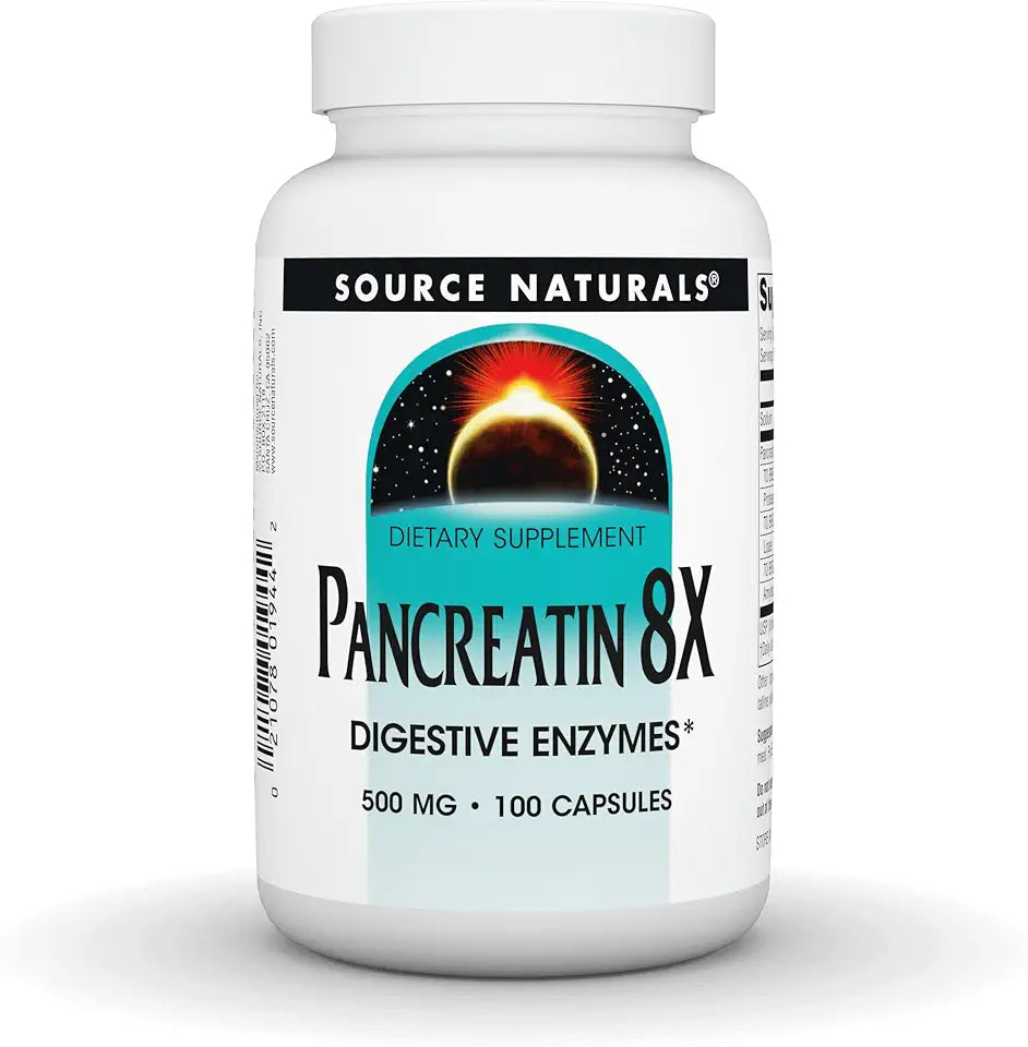 500 mg Digestive Enzymes 100 Capsules Q28579