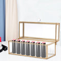 Clear 24-Grid Lipstick Storage Case H794998