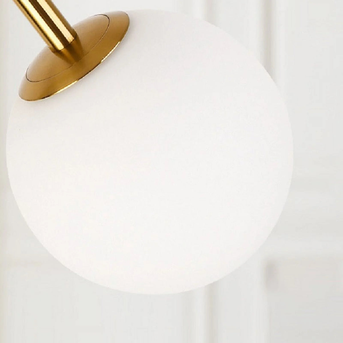 60" Modern Arc Floor Lamp with Shelf Gold Glass Shade Marble Base P7576