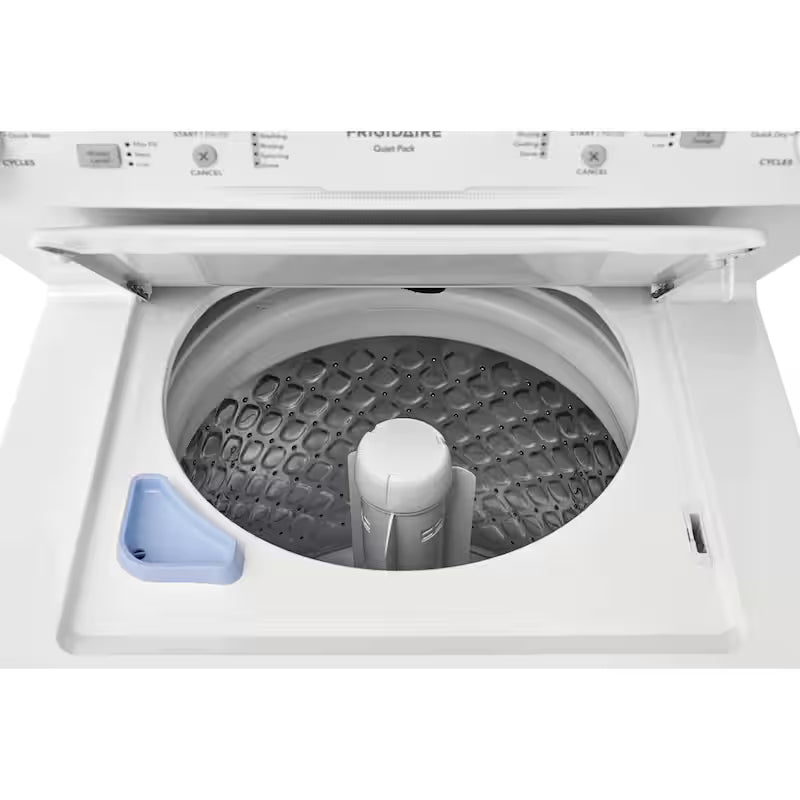 3.9 cu. ft. Washer and 5.6 cu. ft. Gas Dryer Combo in White D683478