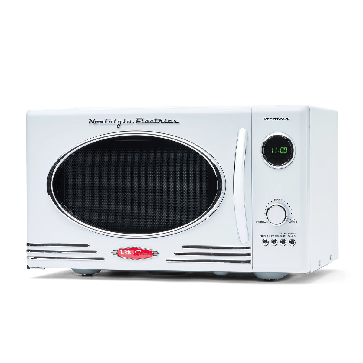 0.9 Cubic Foot 800-Watt Countertop Microwave Oven White H302118