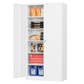 Locking Metal Storage Cabinet with 5 Adjustable Shelves G3607