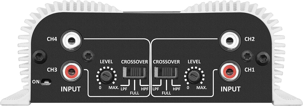 4 Channels 400 Watts Rms Car Audio Amplifier 2 Ohm M14347