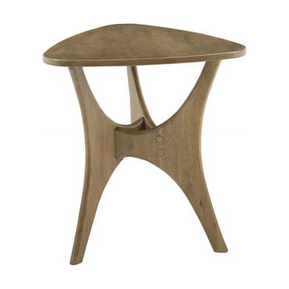 Light Brown Wood Side Table J45295
