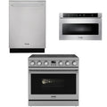 36 Electric Range, Dishwasher and Microwave L331740