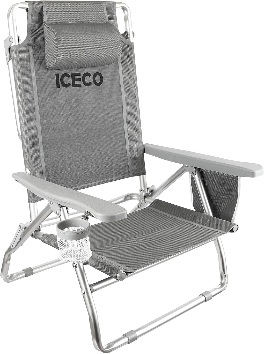 Folding Aluminum Camping Chair with Cup Holder R139