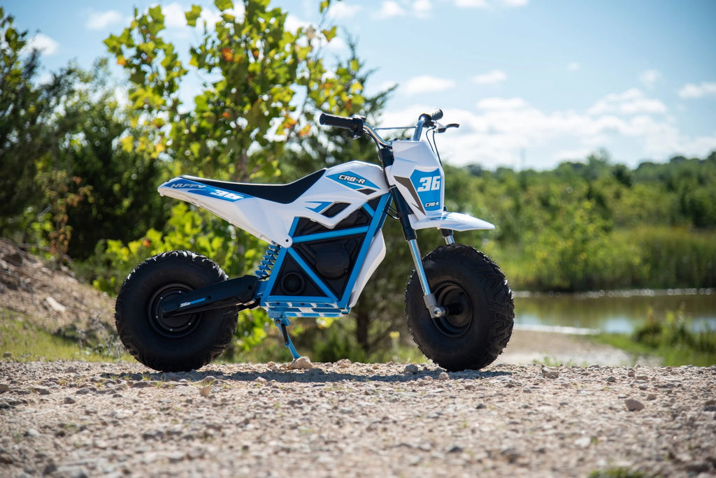 White Electric Mini Bike S515