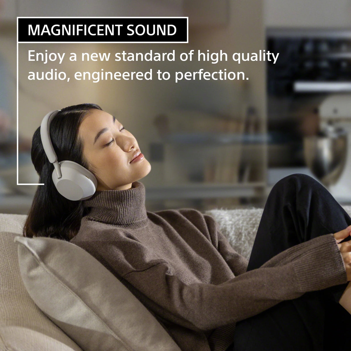 Black Wireless Noise Canceling Headphones A756699