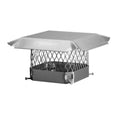 20 x 20 Single Flue Bolt-On Chimney Cap W86874