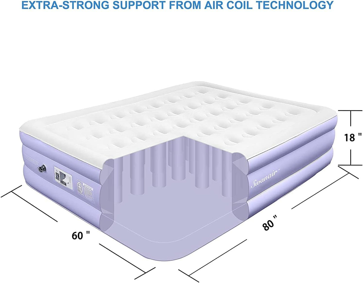 Queen Air Mattress with Built-in Pump E58159