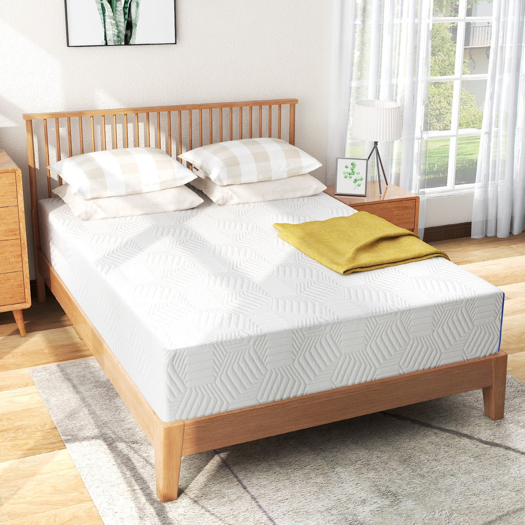 10 inch Gel Memory Foam Twin Mattress U814