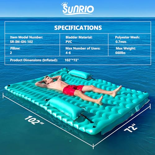 Inflatable Floating Mat Pool Float Z534