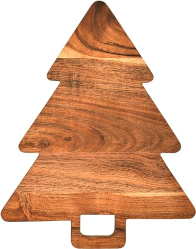 Organic Acacia Cutting Chopping Board with Handles A491675
