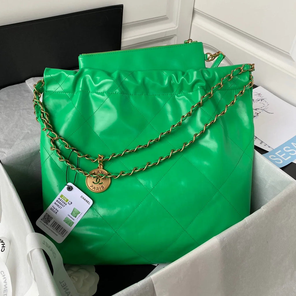 Shiny Green Handbag F22921