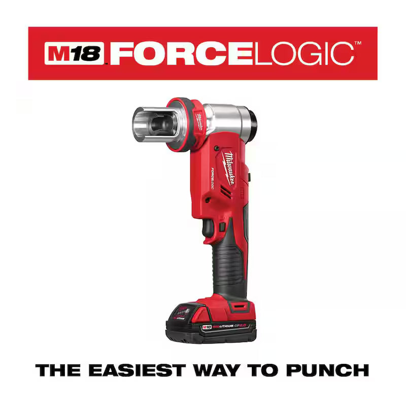 Cordless Knockout Tool Kit with Die Set & Fish Tape M209644