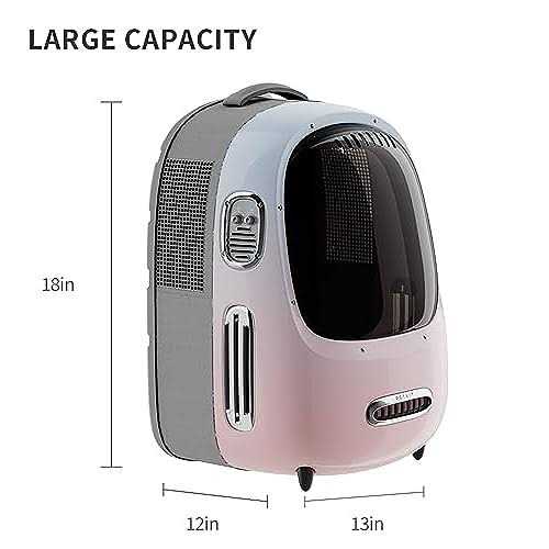 Cat Backpack Carrier with Inbuilt Fan & Light L6048